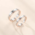 New Silver Couple Track Ring