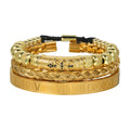 Vintage Woven Lace Bracelet with Zircon Accents